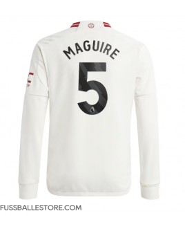 Günstige Manchester United Harry Maguire #5 3rd trikot 2023-24 Langarm